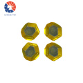 Yellow/White color Synthetic diamond making machine, big size man made synthetic rough diamond